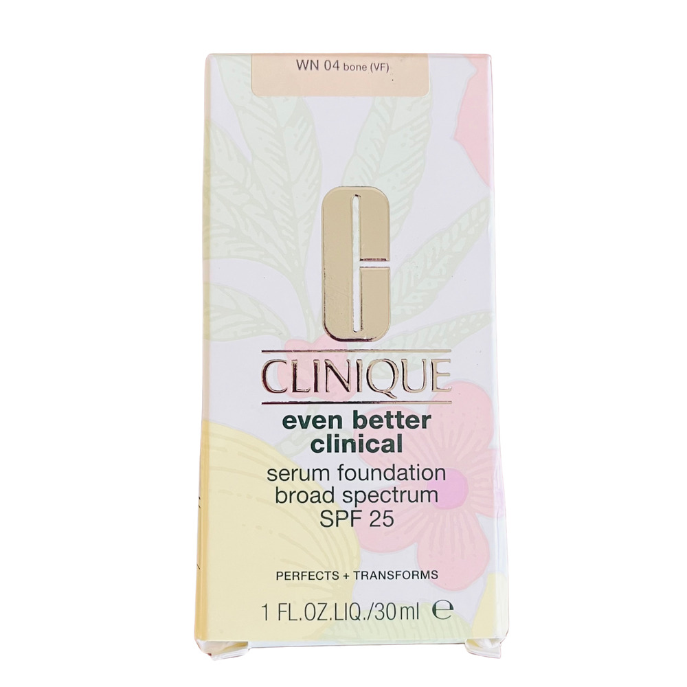 Clinique Even Better Clinical Serum Foundation SPF25 - WN 04 BONE Full Size NIB